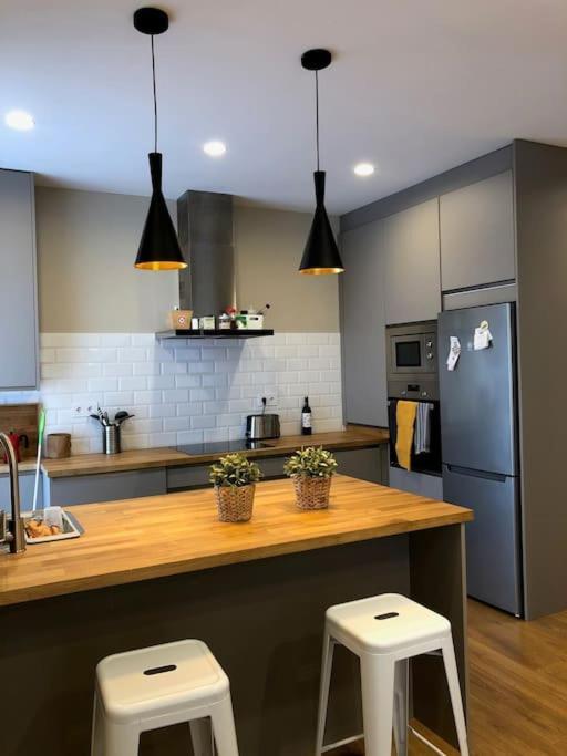 Gran Terraza, Vivienda Unica! Muy Centrica Daire Torrelavega Dış mekan fotoğraf